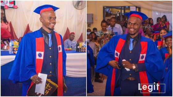 Brilliant man graduates with 4.87 CGPA, says he read for 17 hours daily sometimes; photos pop up