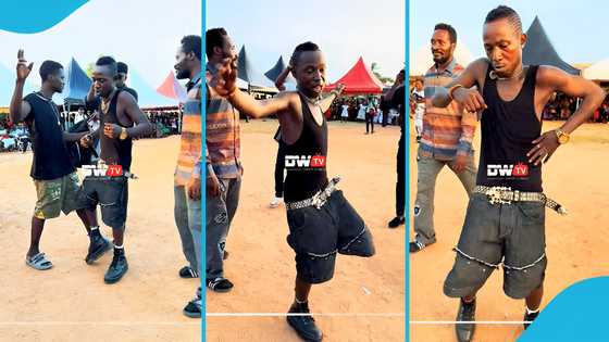 Patapaa performs at Kwaw Kese's mother's funeral service, Ghanaians react: “Sarkodie’s prophecy came true”
