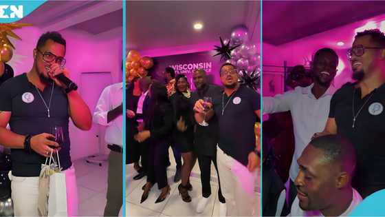 From actor to lawyer: Van Vicker completes LLB, parties with mates in video