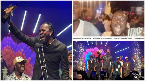 VGMA 2023: Konongo Zongo residents celebrate Black Sherif's win, exciting scenes emerge online