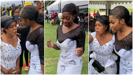 What is wrong with this girl: Shugatiti's 'too revealing' dress to Afia Schwar's father's funeral causes stir in video