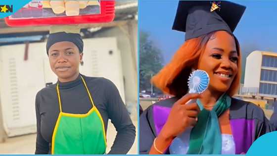 Sobolo seller bags degree, celebrates her achievement as she graduates, video evokes joy