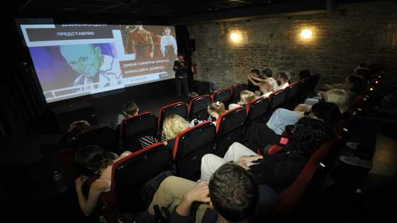 Ukraine's reopening cinemas offer refuge from reality -- and air raids