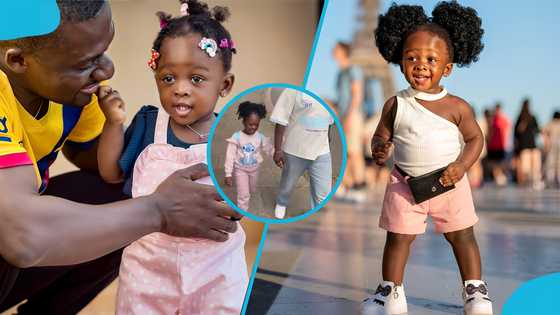 Zionfelix's daughter Pax grows big and tall as she appears in public with her father, video