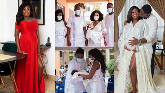 GHOne TV's Alice Aryeetey gives birth to her 1st child; shares beautiful photos