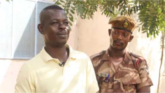 35-year-old Ghanaian man jailed 3 years for stealing policeman's huge plantain; speaks in video