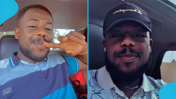 Young Ghanaian man delights as dad buys him GH¢400 fuel after asking for a new Lexus: "True father"