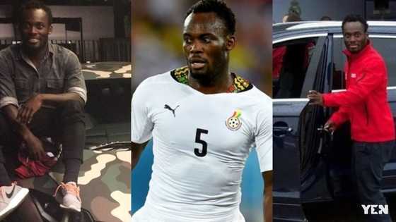 Enter into Black Stars midfielder Michael Essien's mighty mansion and see his expensive cars (Photos)