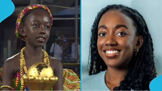 Pretty little girl who carried 2008 AFCON trophy grows into fine babe (Photos)