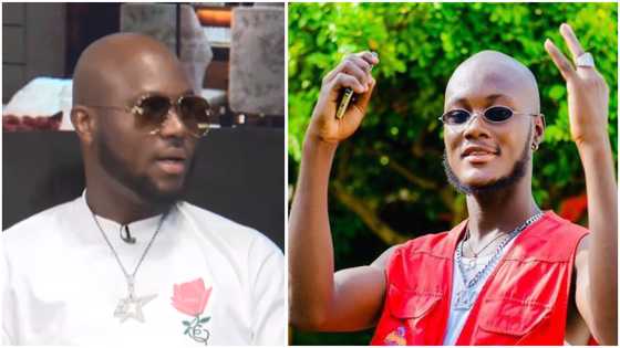 King Promise reveals he does not hate his lookalikes in video, fans hail him: “You have brains”