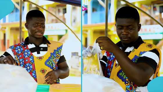 Man denied military recruitment rejoices as he becomes a successful kenkey seller, shares daily earnings