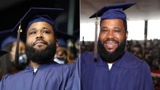 'Black ish' actor inspired by son: Anthony Anderson (51) graduates from HBCU Howard University with fine arts degree