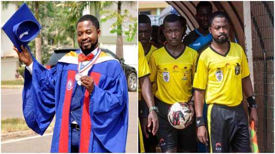 Ghanaian division one referee graduates from UEW as overall best graduating student