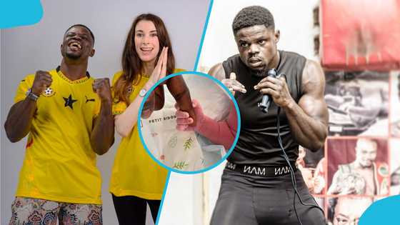 Freezy Macbones welcomes second child with French partner, photos