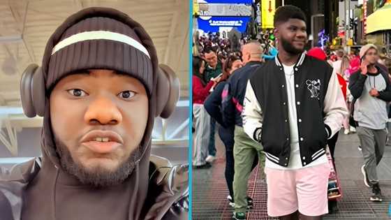 Ghanaian borga welcomes his little brother to the US in grand style: "It's a great feeling"