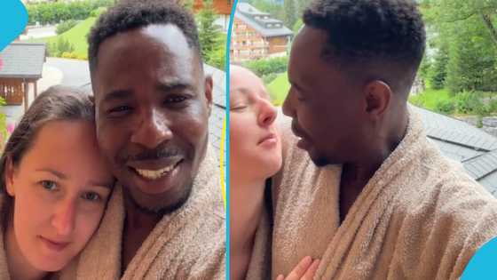 Ghanaian man abroad says he has never argued with his white lover over money: "She is not like the other ones"
