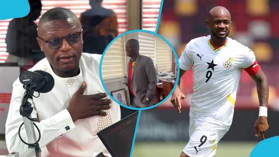 Sports Minister Kofi Adams celebrates Jordan Ayew’s goal against Chad (Video)
