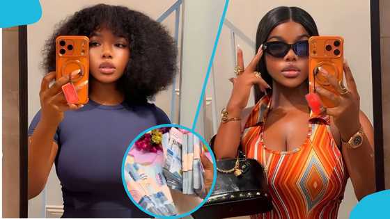 Ghanaian influencer Sarah Lawson brags as she receives over GHC 100,000 and other luxury gifts on her birthday
