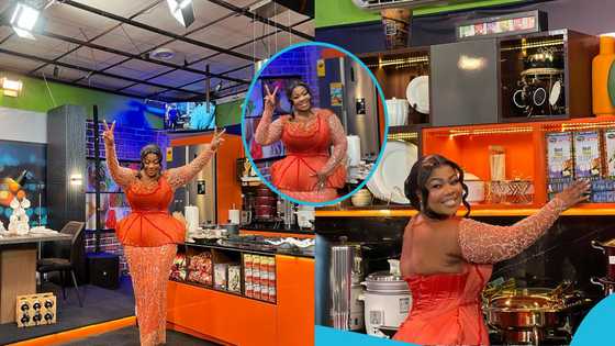 Empress Gifty flaunts the luxurious kitchen of her UCook show: "More than McBrown's Kitchen"