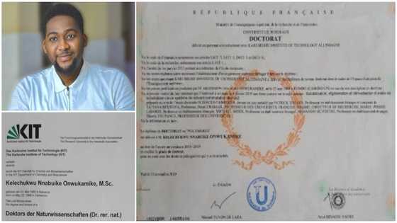 Man mocked by Chemistry teacher bags 2 PhDs from foreign universities 13 years later