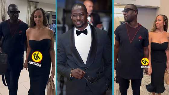 Chris Attoh attends event with a new woman years after his second wife's passing, video stirs reactions