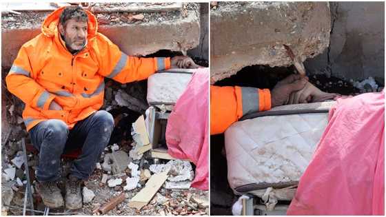 Turkey earthquake: Dad holds onto daughter's hand under the rubble, refuses to let go, photos emerge