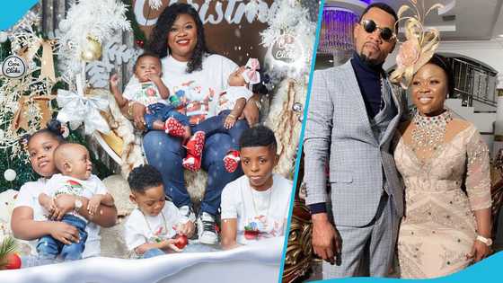 Rev Obofour's wife Queen Ciara jabs his side lovers in a video, peeps react