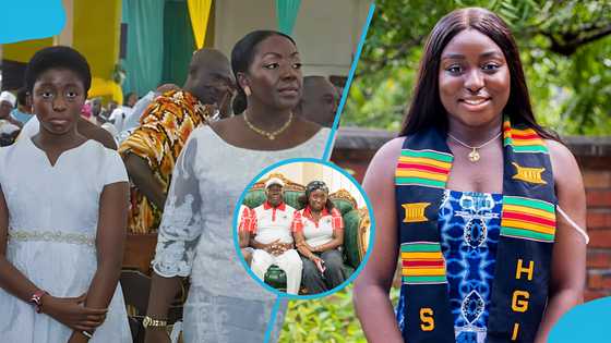 Otumfuo’s daughter, Afia Serwaa Kobi Ampem, looks all grown up as she bonds with her family