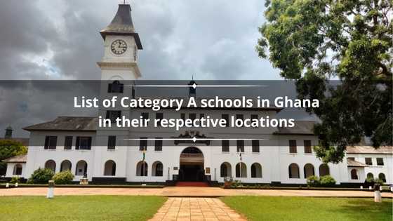 List of Category A schools in Ghana in their respective locations