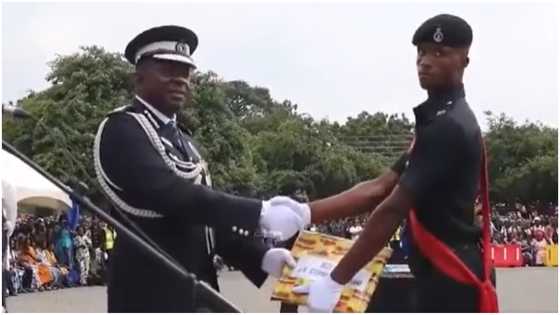 Officer involved in bullion van robbery won overall best drill at police training school; old video drops