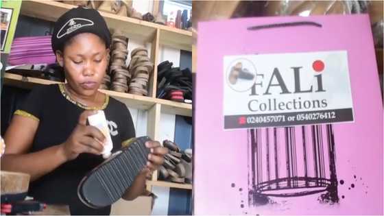 From her porch to shop: Meet the Ghanaian lady who used divine direction to start a shoemaking business