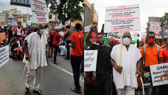 Why I joined the #FixTheCountry even though my knee hurts - 78-year-old protester with big placard speaks