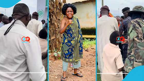 Yaw Dabo ‘chases’ Haruna Iddrisu for a photo during encounter at ICS graduation in Kumasi, video