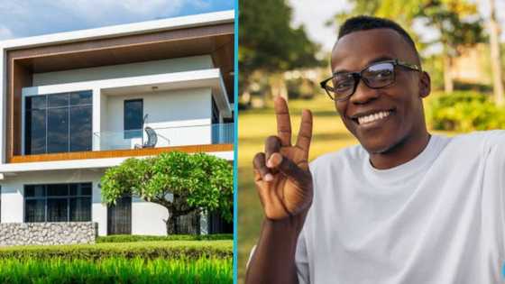 Ghanaian man returns home from abroad to build a huge mansion with just $40,000
