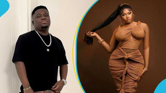 Abu Trica sprays only GH₵5 notes while partying at Ace Nightclub with S3fa and others, fans react