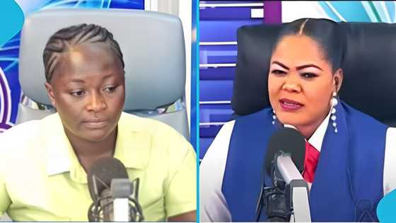 Ghanaian lady who struggled to build a house with lover gets dumped, drags him to Auntie Naa