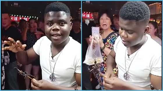 Wode Maya shares video of himself trying scorpion and snake meat for the first time