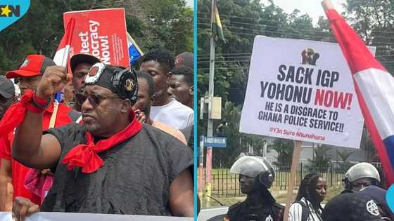 NPP supporters storm Jubilee House to submit petition against alleged abuse of power and harassment