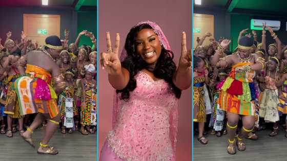 Afronita and AfroStar Kids look regal in Kente, dance Kete in video: "This is so beautiful"