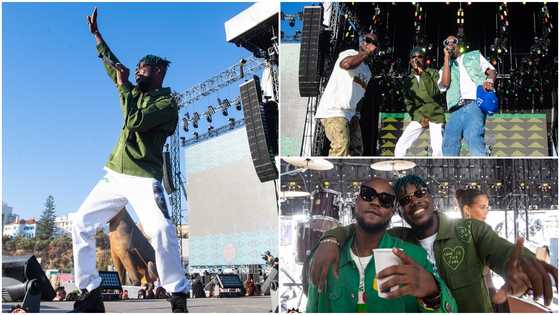 Camidoh performs 'Sugarcane' in Portugal alongside King Promise & Mayorkun