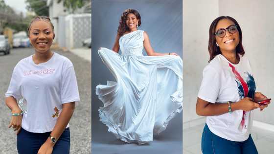 From UK with love: Wendy Laryea dazzles in new photos; fans react massively