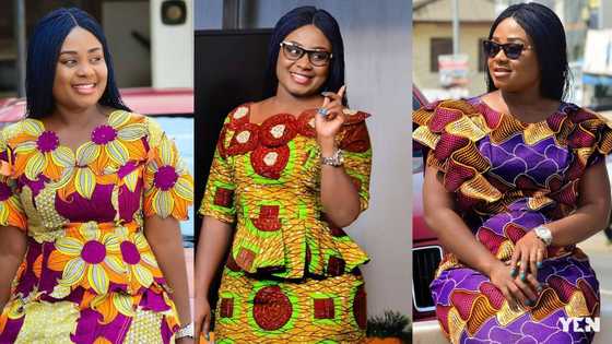 Adom TV presenter Afia Amankwaah Tamakloe twins with her cute daughter in beautiful photos; fans hail them