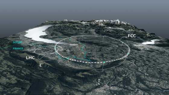 Plan for Europe's huge new particle collider takes shape