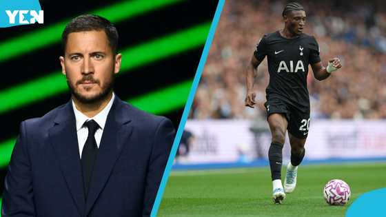 Eden Hazard overlooks Kudus, picks Arsenal star ahead of the Spurs ace, video