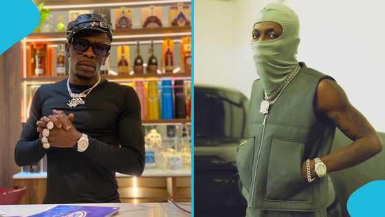 Shatta Wale jabs fan who tried to advise him over his issues with Kwadwo Sheldon: “Talk well”