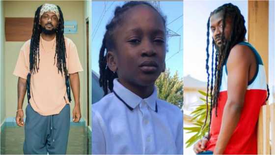 Samini drops adorable photos of his youngest son to celebrate his 9th birthday