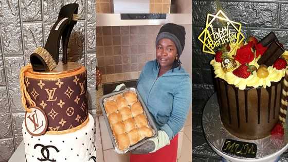 Boss lady celebrates woman who works as her househelp at day and bakes at night, drops amazing photos