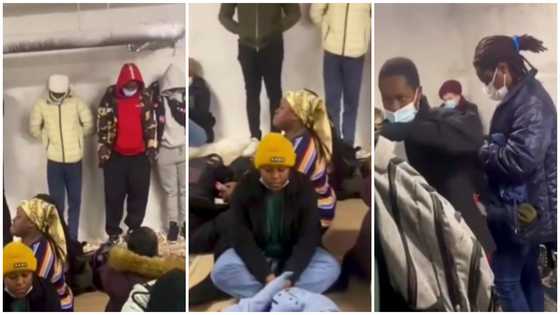Video of old and scary bunker in which Ghanaian students are hiding in Ukraine pops up
