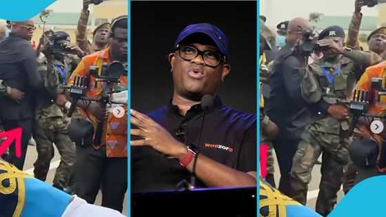 Stan Dogbe appears to shove military officer at graduation event, video sparks backlash