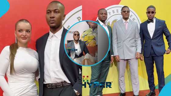 Ghanaian ladies react as President John Mahama's handsome sons rock stylish suits to presidential dinner